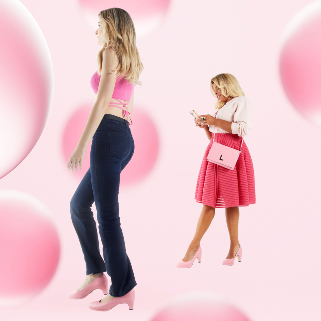 dr LIZA sneaker pump - BUBBLEGUM PINK