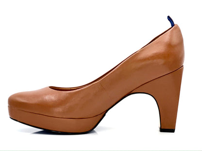 THE OUTLET final sale dr LIZA pump - NUDE 7M